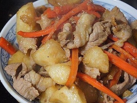 冬瓜の豚肉と炒めたん